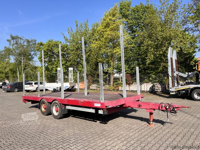 Åben trailer Auwaerter X-LTL110 Tandempritsche, ausziehbar