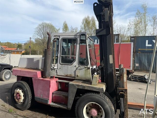 вилочный погрузчик Kalmar forklift. Does not lift.