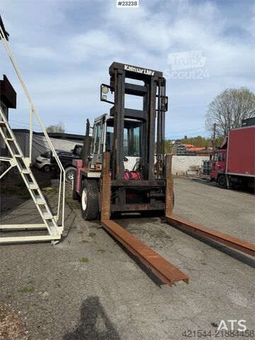 вилочный погрузчик Kalmar forklift. Does not lift.