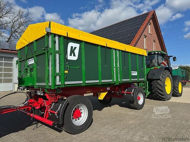 Kippanhänger Kröger 18to mit Kunststoffbordwand Interne Nr. 40740