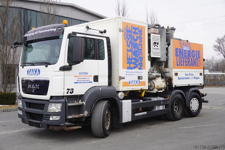 Şmieciarka MAN TGS 26.360 / Holzmann Kitchen waste