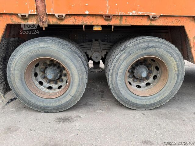 Open laadbak Scania P420 8X4 PRITSCHE + (25m) KRAN HIAB 422 E-5 HIP...