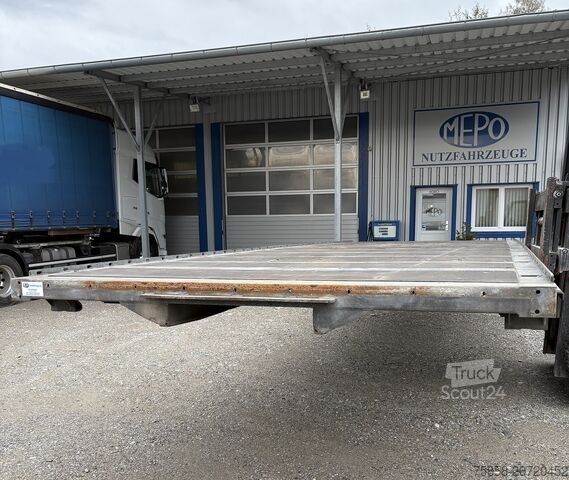 Swap body open Wecon Verzinkte Plattform Zurringe+Lochleiste