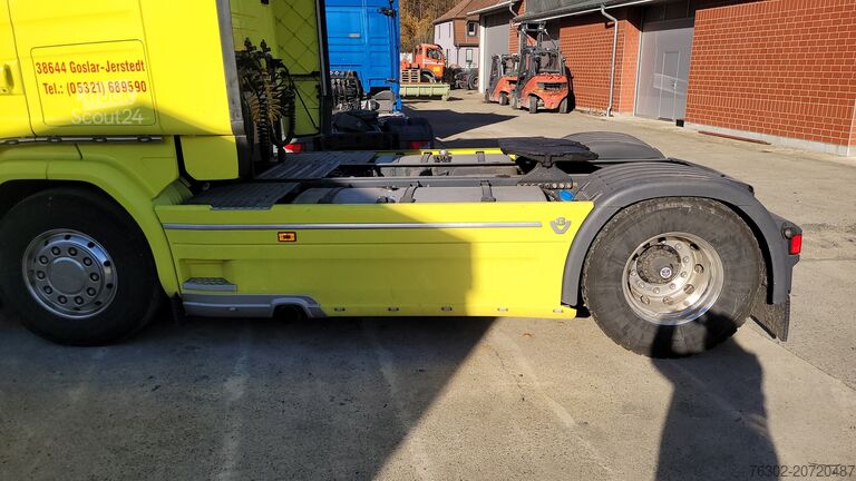 Standard dragbil Scania R 580 Retarder Standklima 2 Tanks Toplin