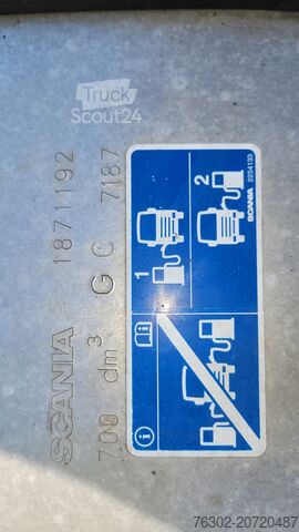 Standard dragbil Scania R 580 Retarder Standklima 2 Tanks Toplin