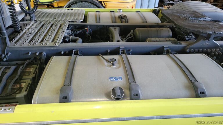 Standard dragbil Scania R 580 Retarder Standklima 2 Tanks Toplin