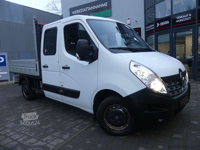 Pick-up dodávka renault Master III DoKa Pritsche L2H1 3,5t 7SITZE/KLIMA/EU6