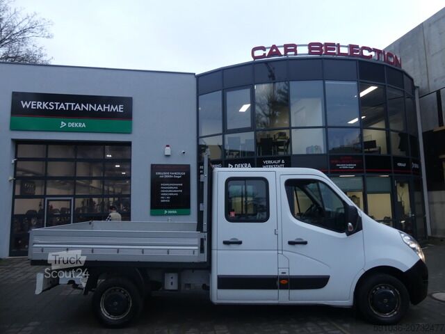 Pick-up dodávka renault Master III DoKa Pritsche L2H1 3,5t 7SITZE/KLIMA/EU6