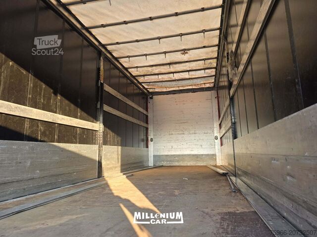 φορτηγό με επίπεδη επιφάνεια και μουσαμά Iveco STRALIS 260S46 XP 2018 EURO 6 KM670000