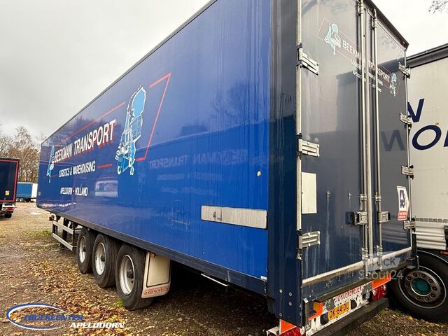 Gesloten bak Groenewegen DRO-14-27 BPW Assen, As1 lifting, Trommelremmen