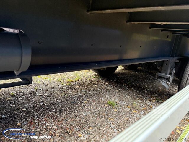 Gesloten bak Groenewegen DRO-14-27 BPW Assen, As1 lifting, Trommelremmen