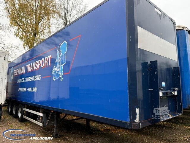 Gesloten bak Groenewegen DRO-14-27 BPW Assen, As1 lifting, Trommelremmen