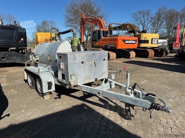 Przyczepa samochodowa Schmies STS V-1.5/053, Vakuumfass, 1.500ltr.