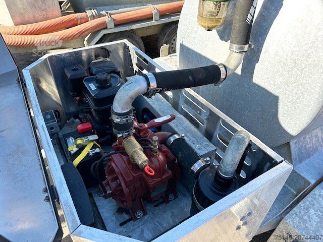 Przyczepa samochodowa Schmies STS V-1.5/053, Vakuumfass, 1.500ltr.