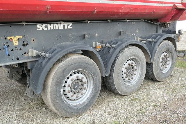 Напівпричіп-самоскид SCHMITZ CARGOBULL SKI 24 SL 7.2, Stahl, 26m³, Schlammdicht, Lift