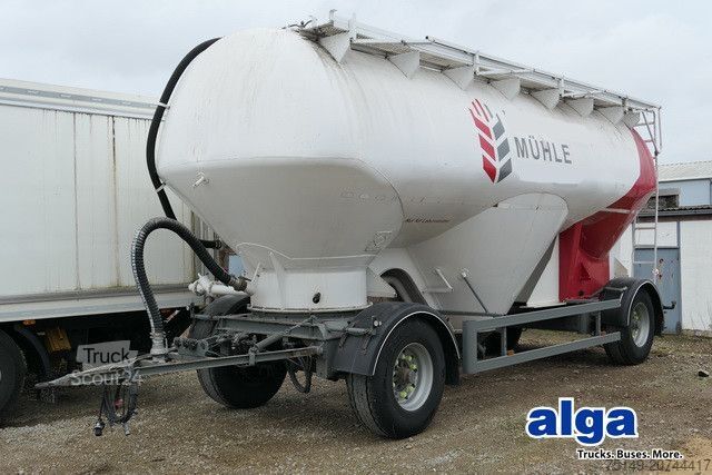 Ρυμουλκούμενο σιλό FELDBINDER H.EUT 31.2, 31m³, 3 Domdeckel, Alu-Felgen, Luft