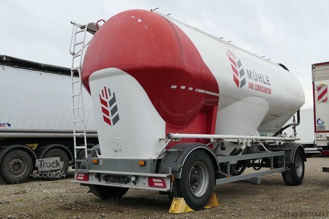 Ρυμουλκούμενο σιλό FELDBINDER H.EUT 31.2, 31m³, 3 Domdeckel, Alu-Felgen, Luft