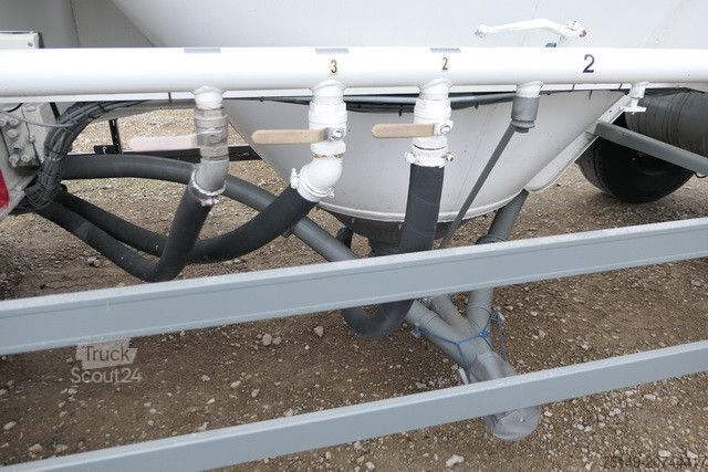 Ρυμουλκούμενο σιλό FELDBINDER H.EUT 31.2, 31m³, 3 Domdeckel, Alu-Felgen, Luft
