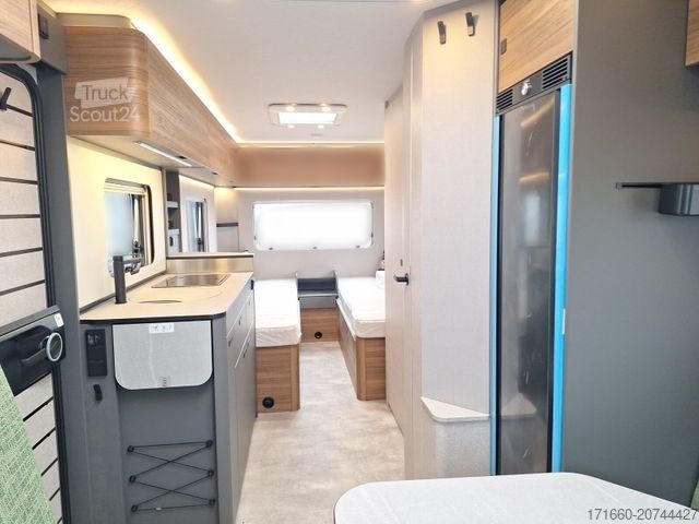 Przyczepa kempingowa HYMER/ERIBA Eriba Novaline 495 Lulea Leaf, Truma Combi-4 E