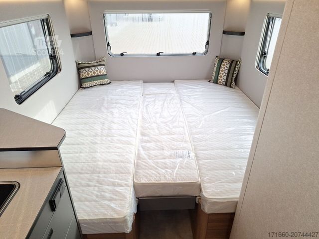 Przyczepa kempingowa HYMER/ERIBA Eriba Novaline 495 Lulea Leaf, Truma Combi-4 E