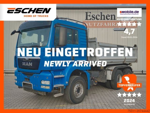 Саміоскид MAN TGS 26.480 6x4 BB|MEILLER/Bordmatik*Navi*Retard.