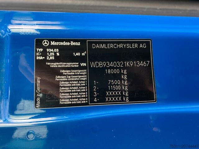 Standard dragbil MERCEDES-BENZ Actros 1844 MP2 | Megaspace*2x Tank*Retarder*AC