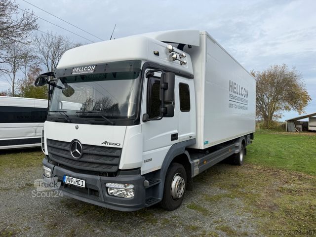 Φορτηγό κουτί (κουρμπαριστό) MERCEDES-BENZ 1223Atego 7  174 Tkm Tüv frei LBW Tüv