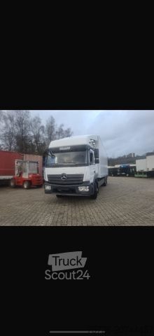 Φορτηγό κουτί (κουρμπαριστό) MERCEDES-BENZ 1223Atego 7  174 Tkm Tüv frei LBW Tüv