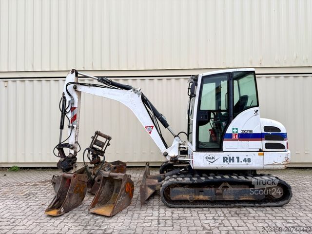 Miniekskavators O&K RH1.48 / 4.680 KG / Greifer + 3 x Löffel