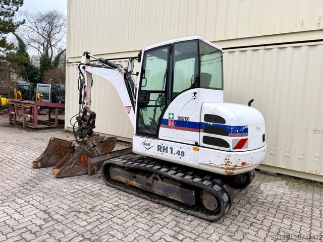 Miniekskavators O&K RH1.48 / 4.680 KG / Greifer + 3 x Löffel