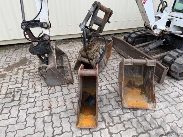 Miniekskavators O&K RH1.48 / 4.680 KG / Greifer + 3 x Löffel