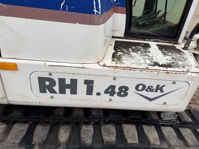 Miniekskavators O&K RH1.48 / 4.680 KG / Greifer + 3 x Löffel