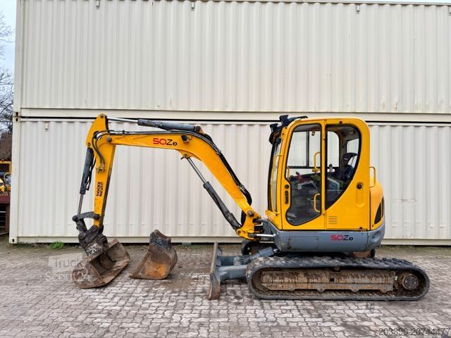 Miniekskavators WACKER Neuson 50Z3 / 2014 BJ / 2 x Löffel
