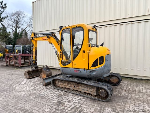 Miniekskavators WACKER Neuson 50Z3 / 2014 BJ / 2 x Löffel