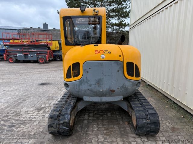 Miniekskavators WACKER Neuson 50Z3 / 2014 BJ / 2 x Löffel