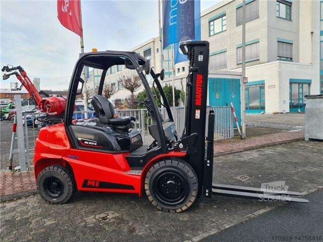 Ανυψωτικό περονοφόρο με εμπρόσθιο φορτηγό Manitou MI 30 Gas Triplex