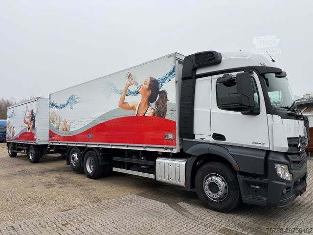 Samochód do przewozu napojów MERCEDES-BENZ Actros 2542 Getränkewagen + Anhänger Spermann