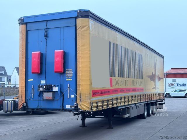 Auflieger mit Pritsche & Plane VAN_ECK