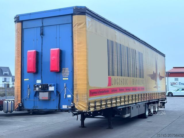 Auflieger mit Pritsche & Plane VAN_ECK