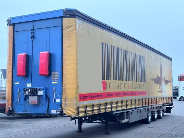 Auflieger mit Pritsche & Plane VAN_ECK