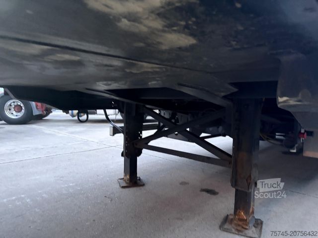 Auflieger mit Pritsche & Plane VAN_ECK