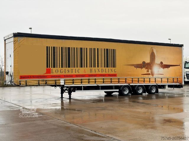 Auflieger mit Pritsche & Plane VAN_ECK