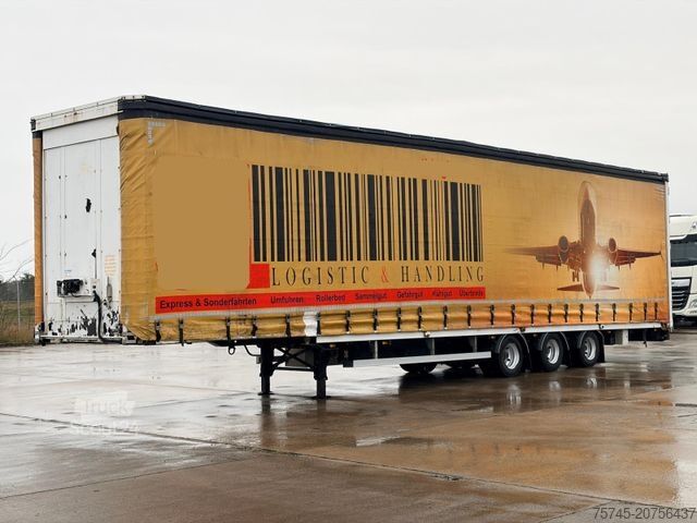 Auflieger mit Pritsche & Plane VAN_ECK