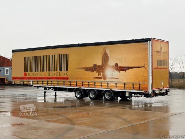 Auflieger mit Pritsche & Plane VAN_ECK