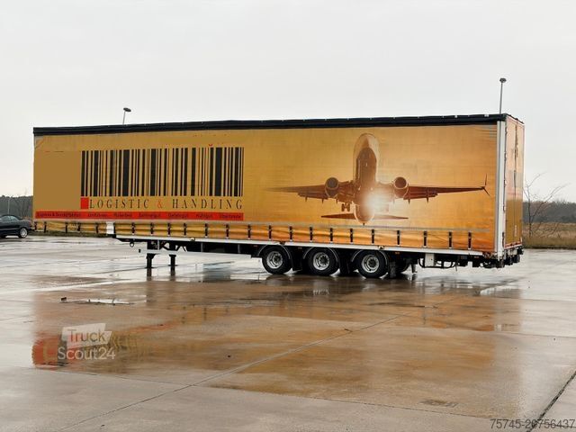 Auflieger mit Pritsche & Plane VAN_ECK