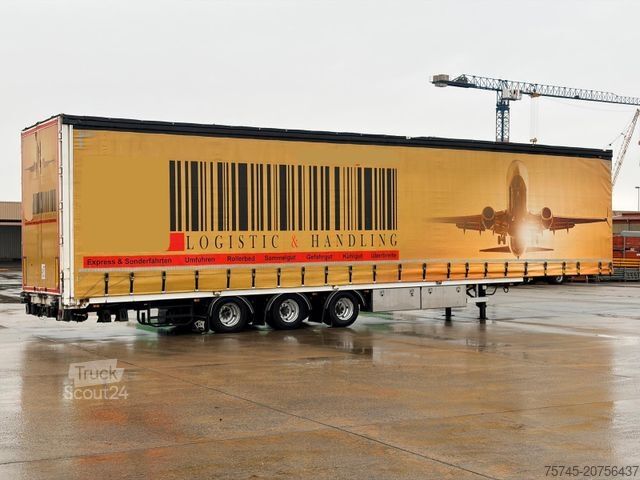 Auflieger mit Pritsche & Plane VAN_ECK