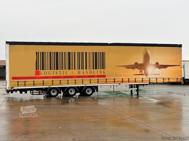 Auflieger mit Pritsche & Plane VAN_ECK