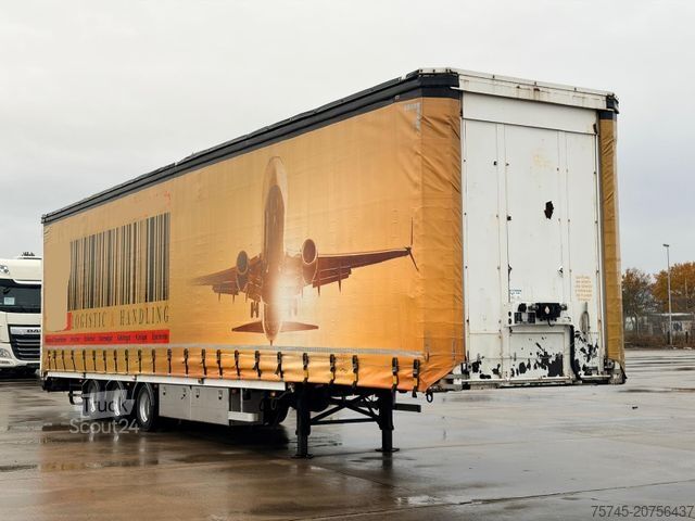 Auflieger mit Pritsche & Plane VAN_ECK