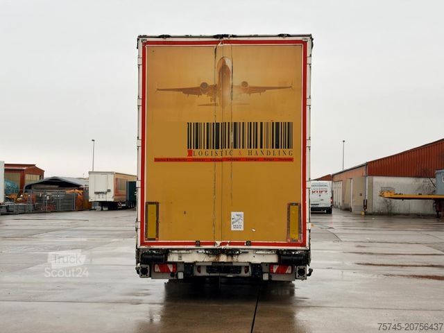 Auflieger mit Pritsche & Plane VAN_ECK