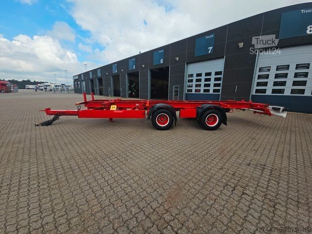 Swap-chassis trailer KRONE 2 Aksl. Kærre